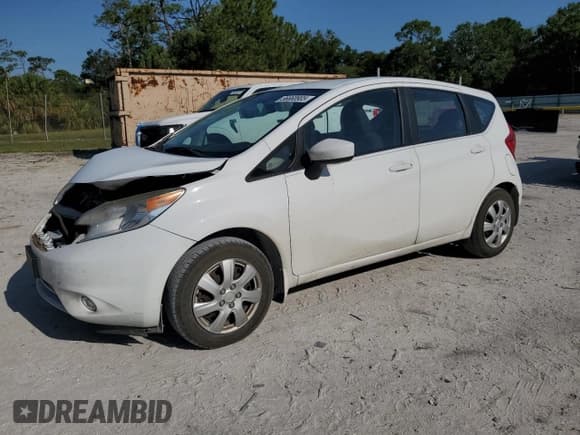 ✅ 2015 Nissan Note S Plus • VIN: 3N1CE2CP0FL448370 • Lot: 56668905. Listed on Copart with 80,795 mi. Free auction sales archive from the USA and detailed vehicle history report at DreamBid. Image 1.