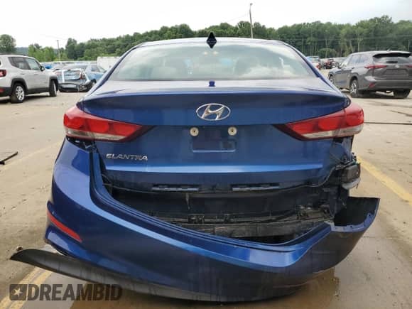 2018 Hyundai Elantra SEL with VIN 5NPD84LF9JH381451, listed as a Copart auction lot 62739875 with 61,993 mi miles and Clean title. Bid and sale history available at DreamBid. Image 6.