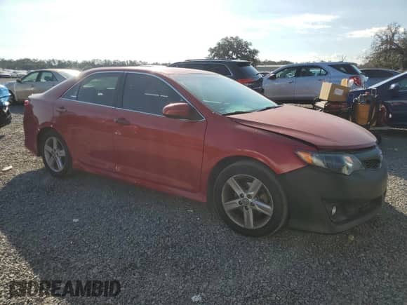 2012 Toyota Camry LE with VIN 4T1BF1FK7CU559804, listed as a Copart auction lot 87396715 with 134,099 mi miles and Salvage title. Bid and sale history available at DreamBid. Image 4.