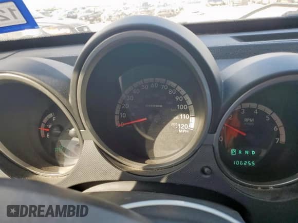 2008 Dodge Nitro R/T with VIN 1D8GT58628W127399, listed as a Copart auction lot 61335475 with 106,255 mi miles and Salvage title. Bid and sale history available at DreamBid. Image 9.