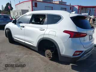2020 Hyundai Santa Fe SEL with VIN 5NMS33AD9LH143083, listed as a IAAI auction lot 43385274 with 60,666 mi miles and . Bid and sale history available at DreamBid. Image 3.