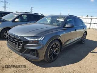 ✅ 2021 Audi Q8 Prestige • VIN: WA1FVAF17MD022121 • Lot: 84010815. Wystawiony na Copart z przebiegiem 103 263 mil. Bezpłatny archiwum sprzedaży aukcyjnych z USA i szczegółowy raport historii pojazdu na DreamBid. Zdjęcie 1.