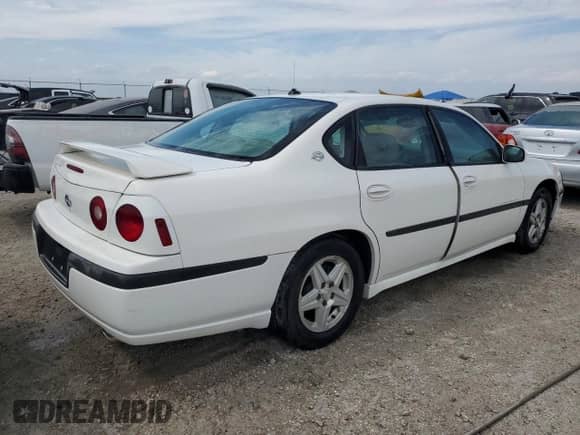 2003 Chevrolet Impala LS с VIN 2G1WH52K839367875, выставлен на аукционе Copart как лот 75037974 с пробегом 43 154 миль миль и На запчасти • Non repairable. История ставок и продаж доступна на DreamBid. Изображение 3.