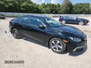 ✅ 2019 Honda Civic LX • VIN: 19XFC2F61KE012645 • Lot: 80966475. Listed on Copart with 147,968 mi. Free auction sales archive from the USA and detailed vehicle history report at DreamBid. Image 4.