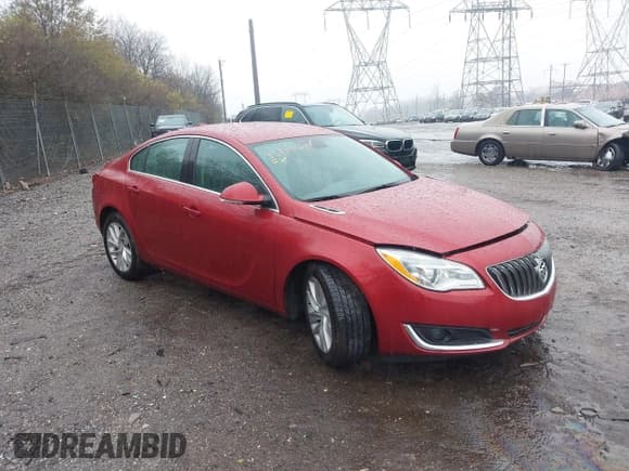 ✅ 2015 Buick Regal • VIN: 2G4GK5EXXF9204407 • Lot: 43819145. Listed on IAAI with 51,760 mi. Free auction sales archive from the USA and detailed vehicle history report at DreamBid. Image 1.