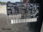 ✅ 2022 Hyundai Santa Fe Blue • VIN: KM8S2DA17NU044140 • Лот: 66670282. Опубликован ранее на Copart с пробегом 6 329 миль. Бесплатный доступ к архиву аукционных продаж из США и подробный отчёт об истории автомобиля на DreamBid. Изображение 10.