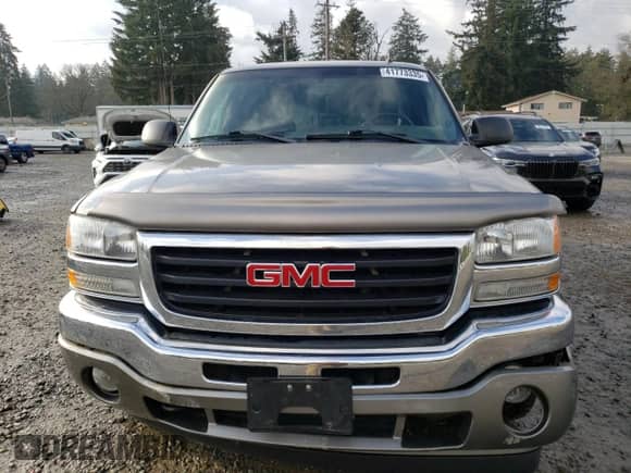 2006 GMC Sierra 1500 Work Truck with VIN 1GTEK19B16E288858, listed as a Copart auction lot 41773335 with 77,254 mi miles and Salvage title. Bid and sale history available at DreamBid. Image 5.