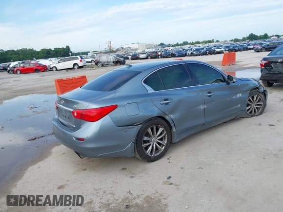 ✅ 2017 Infiniti Q50 Premium • VIN: JN1EV7APXHM732834 • Lot: 42533045. Listed on IAAI with 96,710 mi. Free auction sales archive from the USA and detailed vehicle history report at DreamBid. Image 4.