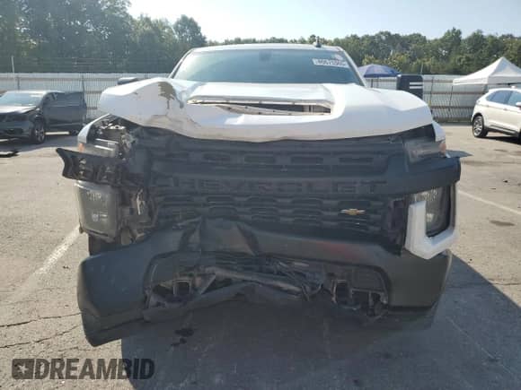2020 Chevrolet Silverado 2500HD Work Truck z VIN 1GC1YLE76LF331137, wystawiony jako Copart lot #80675365 z przebiegiem 156 126 mil mil oraz Szkoda całkowita • Salvage title. Historia ofert i sprzedaży dostępna na DreamBid. Obrazek 5.