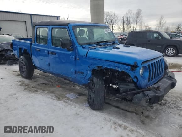 ✅ 2020 Jeep Gladiator Sport S • VIN: 1C6HJTAG9LL159106 • Лот: 88662485. Опубликован ранее на Copart с пробегом 46 666 миль. Бесплатный доступ к архиву аукционных продаж из США и подробный отчёт об истории автомобиля на DreamBid. Изображение 4.