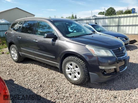 ✅ 2013 Chevrolet Traverse LS • VIN: 1GNKVFED3DJ223133 • Lot: 71408145. Listed on Copart with 184,486 mi. Free auction sales archive from the USA and detailed vehicle history report at DreamBid. Image 4.