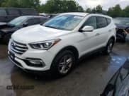 ✅ 2017 Hyundai Santa Fe 2.4L • VIN: 5NMZUDLB6HH003710 • Лот: 63537383. Опубликован ранее на Copart с пробегом 80 129 миль. Бесплатный доступ к архиву аукционных продаж из США и подробный отчёт об истории автомобиля на DreamBid. Изображение 1.
