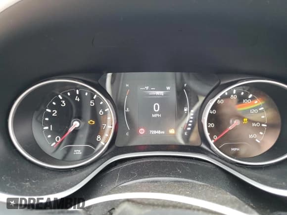 ✅ 2020 Jeep Compass Sport • VIN: 3C4NJCAB1LT169827 • Lot: 82216975. Listed on Copart with 72,848 mi. Free auction sales archive from the USA and detailed vehicle history report at DreamBid. Image 9.