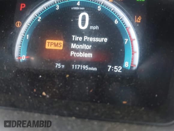 ✅ 2020 Honda Civic EX-L • VIN: 19XFC1F71LE208511 • Lot: 42697794. Listed on IAAI with 117,195 mi. Free auction sales archive from the USA and detailed vehicle history report at DreamBid. Image 15.