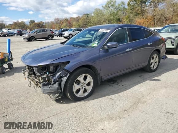 ✅ 2012 Honda Crosstour EX-L • VIN: 5J6TF2H58CL005371 • Lot: 86462855. Listed on Copart with 112,416 mi. Free auction sales archive from the USA and detailed vehicle history report at DreamBid. Image 1.