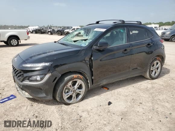 ✅ 2023 Hyundai Kona SEL • VIN: KM8K6CAB1PU000192 • Лот: 65496034. Опубликован ранее на Copart с пробегом 23 165 миль. Бесплатный доступ к архиву аукционных продаж из США и подробный отчёт об истории автомобиля на DreamBid. Изображение 1.