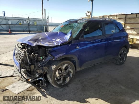 ✅ 2024 Hyundai Venue Limited • VIN: KMHRC8A33RU305757 • Lot: 80766254. Listed on Copart with 25,591 mi. Free auction sales archive from the USA and detailed vehicle history report at DreamBid. Image 1.