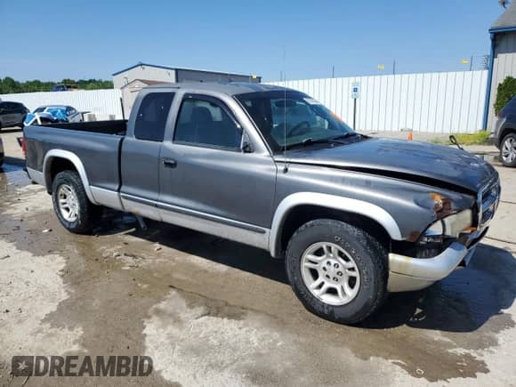 2003 Dodge Dakota SLT with VIN 1D7HL42N23S132170, listed as a Copart auction lot 57578225 with 130,134 mi miles and Non repairable. Bid and sale history available at DreamBid. Image 4.