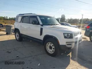 ✅ 2023 Land Rover Defender • VIN: SALEK7EX7P2149611 • Lot: 41238040. Listed on IAAI with 25,022 mi. Free auction sales archive from the USA and detailed vehicle history report at DreamBid. Image 1.