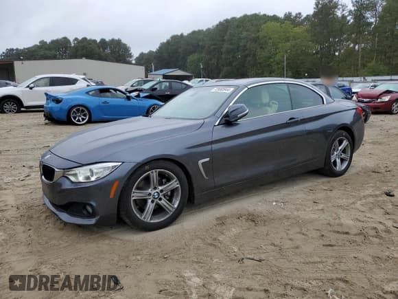✅ 2014 BMW 4 Series 428i • VIN: WBA3V5C58EP747926 • Lot: 72680944. Listed on Copart with 34,160 mi. Free auction sales archive from the USA and detailed vehicle history report at DreamBid. Image 1.