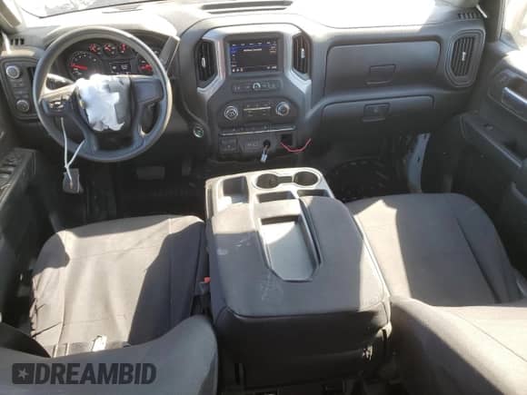 2023 Chevrolet Silverado 1500 Work Truck z VIN 1GCRDAEKXPZ105968, wystawiony jako Copart lot #84625805 z przebiegiem 14 054 mil mil oraz Szkoda całkowita • Salvage title. Historia ofert i sprzedaży dostępna na DreamBid. Obrazek 8.