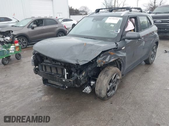 ✅ 2023 Hyundai Venue SEL • VIN: KMHRC8A37PU267138 • Lot: 41734332. Listed on IAAI with 30,766 mi. Free auction sales archive from the USA and detailed vehicle history report at DreamBid. Image 2.