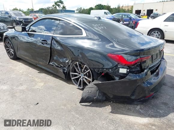 ✅ 2025 BMW 4 Series 430i • VIN: WBA43DA0XSCS96593 • Lot: 42570073. Listed on IAAI with 23,469 mi. Free auction sales archive from the USA and detailed vehicle history report at DreamBid. Image 6.