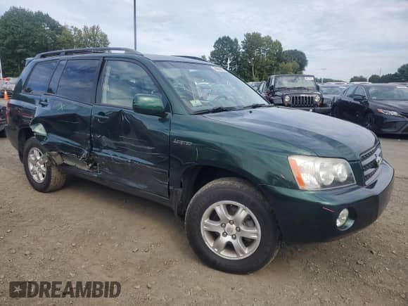 2002 Toyota Highlander z VIN JTEHF21A320063435, wystawiony jako Copart lot #80959165 z przebiegiem 251 862 mil mil oraz Szkoda całkowita • Salvage title. Historia ofert i sprzedaży dostępna na DreamBid. Obrazek 4.