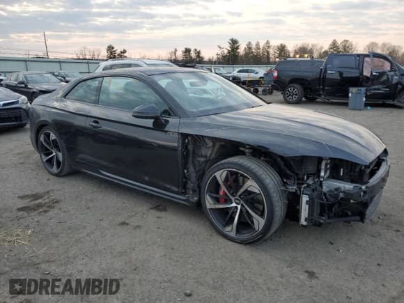 ✅ 2019 Audi RS 5 • VIN: WUAPWAF52KA901134 • Lot: 48594025. Listed on Copart with 43,929 mi. Free auction sales archive from the USA and detailed vehicle history report at DreamBid. Image 4.
