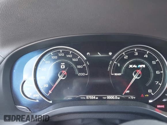 ✅ 2020 BMW X4 M Competition • VIN: 5YMUJ0C07L9C01303 • Лот: 42655861. Опубликован ранее на IAAI с пробегом 57 554 миль. Бесплатный доступ к архиву аукционных продаж из США и подробный отчёт об истории автомобиля на DreamBid. Изображение 7.