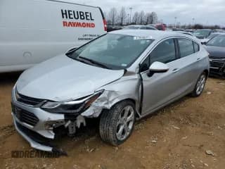 ✅ 2018 Chevrolet Cruze Premier • VIN: 3G1BF6SM6JS543074 • Lot: 37898003. Listed on Copart with 50,137 mi. Free auction sales archive from the USA and detailed vehicle history report at DreamBid. Image 1.