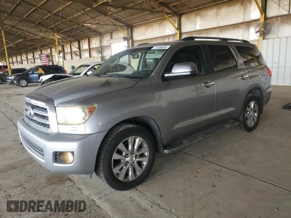 ✅ 2008 Toyota Sequoia Limited • VIN: 5TDZY68A18S002980 • Lot: 71108505. Listed on Copart with 231,177 mi. Free auction sales archive from the USA and detailed vehicle history report at DreamBid. Image 1.