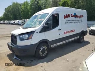 ✅ 2022 Ford Transit Cargo • VIN: 1FTBR1C81NKA66929 • Lot: 61020835. Listed on Copart with 50,154 mi. Free auction sales archive from the USA and detailed vehicle history report at DreamBid. Image 1.