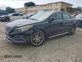 2017 Hyundai Sonata Sport z VIN 5NPE34AB1HH571273, wystawiony jako Copart lot #80399355 z przebiegiem 85 611 mil mil oraz Szkoda całkowita • Salvage title. Historia ofert i sprzedaży dostępna na DreamBid. Obrazek 1.