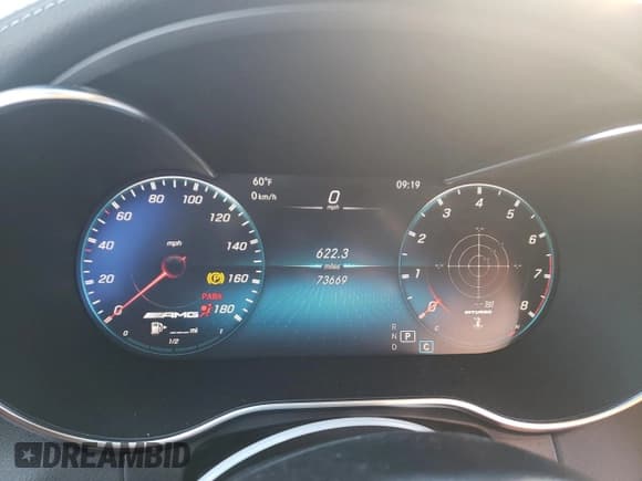 ✅ 2020 Mercedes-Benz C 43 AMG • VIN: WDDWJ6EB3LF971103 • Lot: 42152995. Wystawiony na Copart z przebiegiem 73 669 mil. Bezpłatny archiwum sprzedaży aukcyjnych z USA i szczegółowy raport historii pojazdu na DreamBid. Zdjęcie 9.