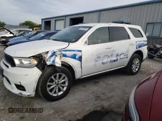 ✅ 2019 Dodge Durango Pursuit • VIN: 1C4RDJFG0KC764910 • Lot: 85104325. Wystawiony na Copart z przebiegiem 52 545 mil. Bezpłatny archiwum sprzedaży aukcyjnych z USA i szczegółowy raport historii pojazdu na DreamBid. Zdjęcie 1.