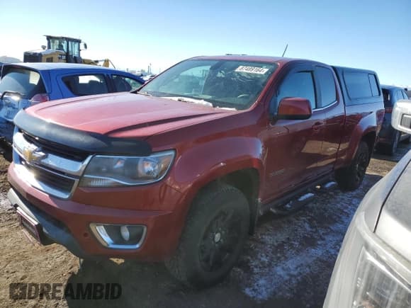 ✅ 2015 Chevrolet Colorado 4WD LT • VIN: 1GCHTBEA8F1162596 • Лот: 87489164. Опубликован ранее на Copart с пробегом 115 225 миль. Бесплатный доступ к архиву аукционных продаж из США и подробный отчёт об истории автомобиля на DreamBid. Изображение 1.
