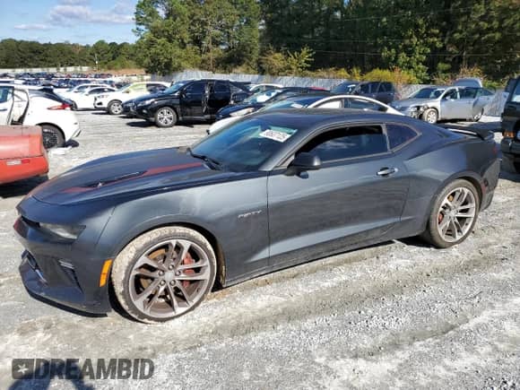 2017 Chevrolet Camaro 2SS с VIN 1G1FH1R72H0215621, выставлен на аукционе Copart как лот 90637125 с пробегом 128 013 миль миль и Чистый • Clean title. История ставок и продаж доступна на DreamBid. Изображение 1.