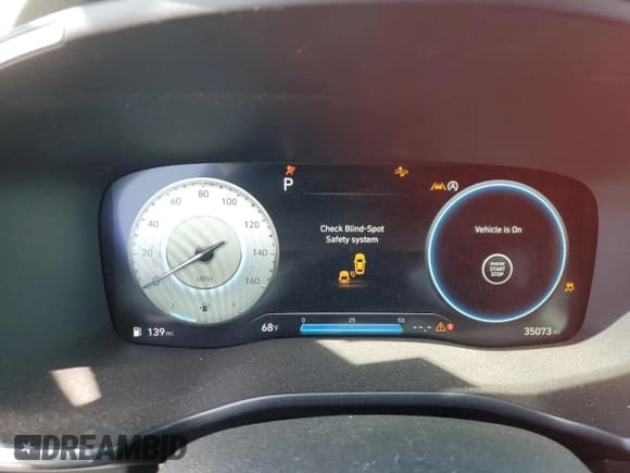 ✅ 2023 Hyundai Santa Fe Calligraphy • VIN: 5NMS54AL3PH654561 • Lot: 52945175. Listed on Copart with 35,073 mi. Free auction sales archive from the USA and detailed vehicle history report at DreamBid. Image 9.