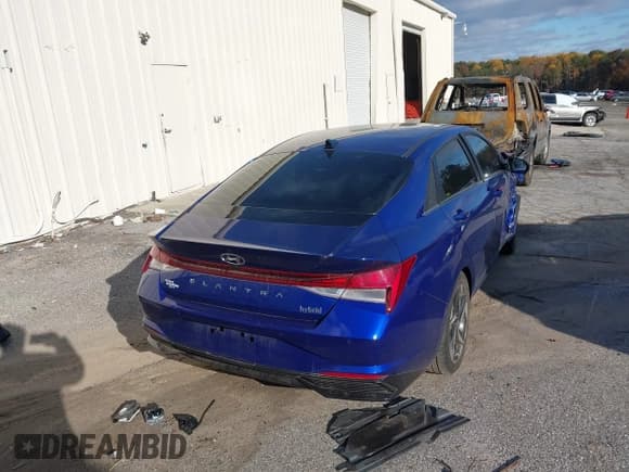 ✅ 2023 Hyundai Elantra Limited • VIN: KMHLN4AJ6PU076804 • Lot: 43658755. Listed on IAAI with 36,087 mi. Free auction sales archive from the USA and detailed vehicle history report at DreamBid. Image 4.