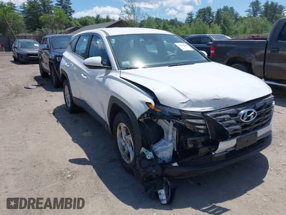 2024 Hyundai Tucson SE with VIN 5NMJACDEXRH301073, listed as a IAAI auction lot 42506949 with 22,875 mi miles and . Bid and sale history available at DreamBid. Image 13.