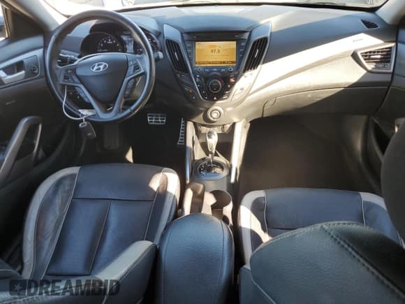 ✅ 2014 Hyundai Veloster Turbo • VIN: KMHTC6AE1EU203752 • Lot: 90117105. Listed on Copart with 219,614 mi. Free auction sales archive from the USA and detailed vehicle history report at DreamBid. Image 8.