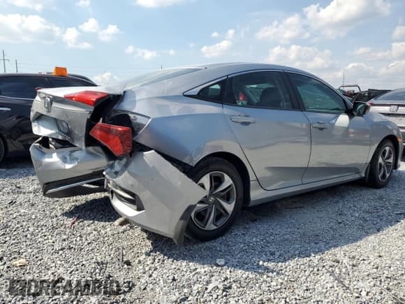 ✅ 2019 Honda Civic LX • VIN: 19XFC2F63KE036056 • Lot: 90019685. Listed on Copart with Not provided. Free auction sales archive from the USA and detailed vehicle history report at DreamBid. Image 3.