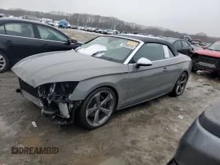 ✅ 2019 Audi S5 Premium Plus • VIN: WAUY4GF52KN000328 • Lot: 44990245. Listed on Copart with 18,714 mi. Free auction sales archive from the USA and detailed vehicle history report at DreamBid. Image 1.