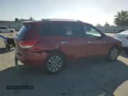 ✅ 2015 Nissan Pathfinder Platinum • VIN: 5N1AR2MM8FC666156 • Lot: 82666815. Listed on Copart with 140,956 mi. Free auction sales archive from the USA and detailed vehicle history report at DreamBid. Image 3.