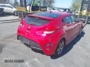 ✅ 2015 Hyundai Veloster Turbo • VIN: KMHTC6AE2FU222697 • Lot: 41511550. Wystawiony na IAAI z przebiegiem 109 156 mil. Bezpłatny archiwum sprzedaży aukcyjnych z USA i szczegółowy raport historii pojazdu na DreamBid. Zdjęcie 4.