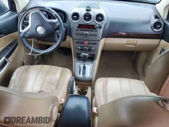 2009 Saturn VUE I4 z VIN 3GSCL93Z19S534038, wystawiony jako Copart lot #60393564 z przebiegiem Nie podano mil oraz Szkoda całkowita • Salvage title. Historia ofert i sprzedaży dostępna na DreamBid. Obrazek 8.