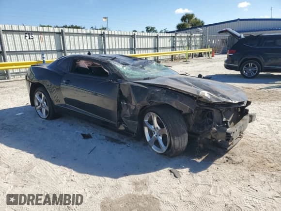 ✅ 2015 Chevrolet Camaro LT • VIN: 2G1FF1E39F9185559 • Lot: 93154665. Listed on Copart with Not provided. Free auction sales archive from the USA and detailed vehicle history report at DreamBid. Image 4.