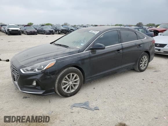 ✅ 2018 Hyundai Sonata SE • VIN: 5NPE24AF6JH661885 • Lot: 44021643. Listed on Copart with 44,301 mi. Free auction sales archive from the USA and detailed vehicle history report at DreamBid. Image 1.