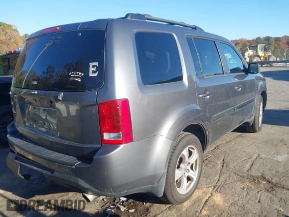 ✅ 2013 Honda Pilot EX-L • VIN: 5FNYF3H50DB008254 • Lot: 43590270. Listed on IAAI with 191,704 mi. Free auction sales archive from the USA and detailed vehicle history report at DreamBid. Image 4.